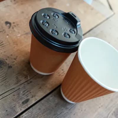 Eco-Friendly Cafe Takeaway Combo Pack 100 Pcs