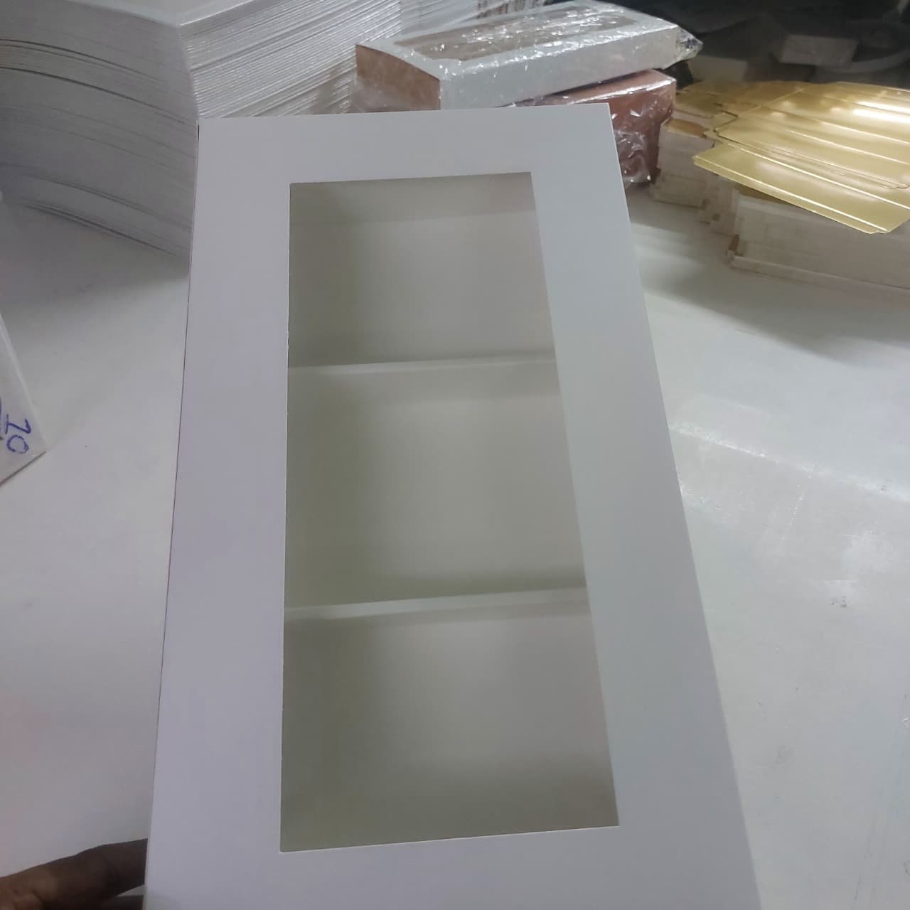 Premium Plain Cream Disposable Paper Food Tubs - Two Sizes 100 PCS